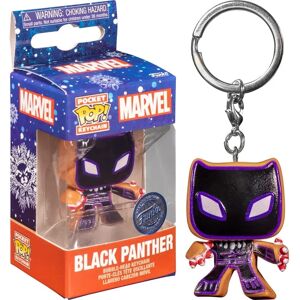 Funko Black Panther Keychain - Marvel Pocket Pop - 4cm Funko Black Panther Keychain - Marvel Pocket Pop - 4cm