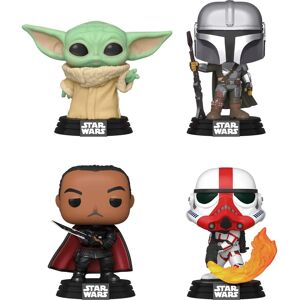 Funko Star Wars Mandalorian 4-Pack Action Figures Funko Star Wars Mandalorian 4-Pack Action Figures