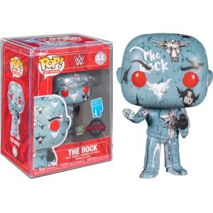 Funko Pop! The Rock - WWE Artist Series, Icy Blue, 10cm, US Exclusive Funko Pop! The Rock - WWE Artist Series, Icy Blue, 10cm, US Exclusive