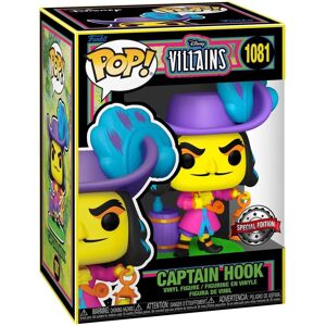 Funko Pop Disney Villains Captain Hook Black Light US Exc. - Action Figure Funko Pop Disney Villains Captain Hook Black Light US Exc. - Action Figure