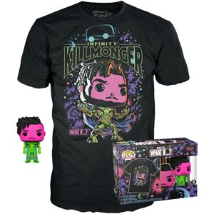 Funko Infinity Killmonger T-shirt Blacklight & Figurine - Marvel - Publicité Funko Infinity Killmonger T-shirt Blacklight & Figurine - Marvel - Publicité
