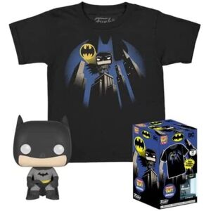 Funko Batman Kids T-shirt & Vinyl Figure - DC Comics Funko Batman Kids T-shirt & Vinyl Figure - DC Comics