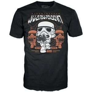 Funko Pop! & TEE: Star Wars - Stormtrooper Silver Chrome - Apparels & Collectibles Funko Pop! & TEE: Star Wars - Stormtrooper Silver Chrome - Apparels & Collectibles