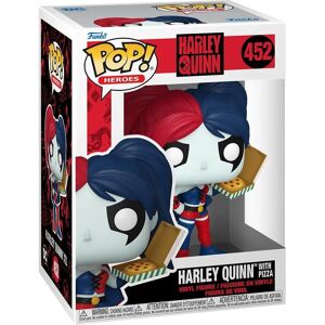 Funko Pop! Heroes: Harley Quinn - Harley Quinn with Pizza 452 Funko Pop! Heroes: Harley Quinn - Harley Quinn with Pizza 452