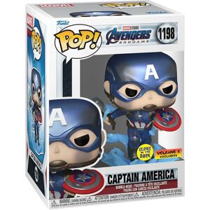 Funko Captain America Endgame Metallic Glow - Action Figure Funko Captain America Endgame Metallic Glow - Action Figure