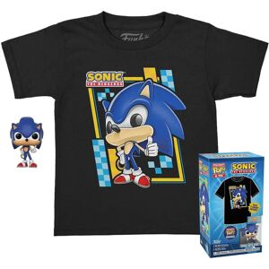 Funko Sonic Set - Vinyl Figure & Kids T-shirt Funko Sonic Set - Vinyl Figure & Kids T-shirt