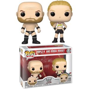 Funko Pop Rousey Triple H WWE 2-pack Collectible Figures Funko Pop Rousey Triple H WWE 2-pack Collectible Figures