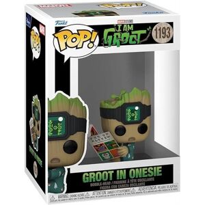 Funko Pop! Marvel Studios I Am Groot - Groot in Onesie Nº1193 Funko Pop! Marvel Studios I Am Groot - Groot in Onesie Nº1193