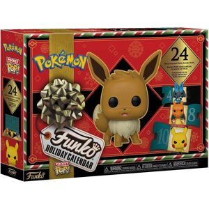 Funko Pokémon Advent Calendar - 24 Figures, Holiday Countdown Funko Pokémon Advent Calendar - 24 Figures, Holiday Countdown
