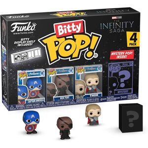 Funko Bitty Pop! Marvel The Infinity Saga 4-Pack - Series 1 Funko Bitty Pop! Marvel The Infinity Saga 4-Pack - Series 1