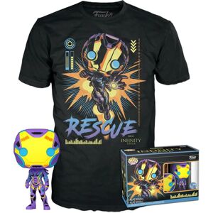 Funko Blacklight Rescue T-Shirt - Collectible Vinyl Figure - Small Funko Blacklight Rescue T-Shirt - Collectible Vinyl Figure - Small