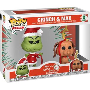 Funko Pop Le Grinch & Max 2-Pack - Figurines de Noël en Vinyle Funko Pop Le Grinch & Max 2-Pack - Figurines de Noël en Vinyle