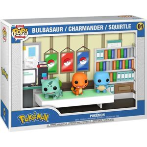 Funko Bulbasaur Charmander Squirtle - Pokémon Deluxe Scene Funko Bulbasaur Charmander Squirtle - Pokémon Deluxe Scene