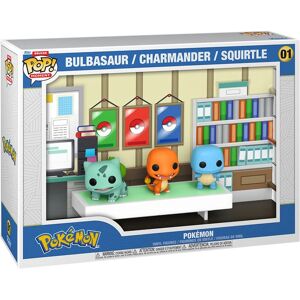 Funko Bulbasaur Charmander Squirtle - Pokémon Deluxe Scene Funko Bulbasaur Charmander Squirtle - Pokémon Deluxe Scene
