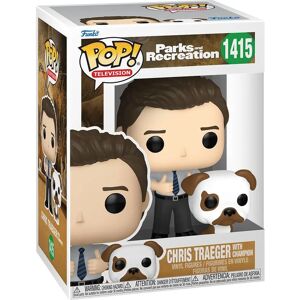 Funko Funko Pop! Chris Traeger & Champion - Parks & Recreation - Action Figures Funko Funko Pop! Chris Traeger & Champion - Parks & Recreation - Action Figures