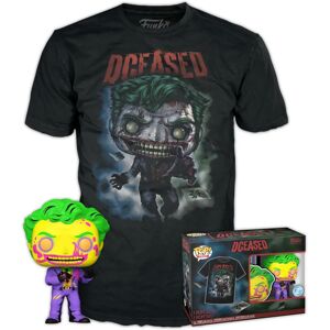 Set Funko Pop! Joker e T-Shirt - Edizione Black Light Set Funko Pop! Joker e T-Shirt - Edizione Black Light