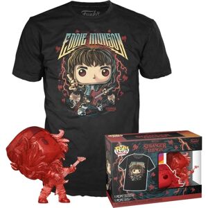 Funko Pop! Hunter Eddie Vinyl & Tee Set - Stranger Things Funko Pop! Hunter Eddie Vinyl & Tee Set - Stranger Things