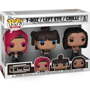Funko Pop! Rocks: TLC - T-Boz / Left Eye / Chilli 3 Pack Funko Pop! Rocks: TLC - T-Boz / Left Eye / Chilli 3 Pack