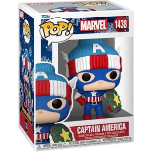 Funko Captain America Holiday Pop Vinyl - Collectible Figurine Funko Captain America Holiday Pop Vinyl - Collectible Figurine