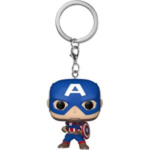 Funko Captain America Vinyl Keychain - Marvel New Classics - 229179 Funko Captain America Vinyl Keychain - Marvel New Classics - 229179