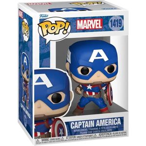 Funko Captain America Vinyl Figur - Marvel New Classics - 9cm Funko Captain America Vinyl Figur - Marvel New Classics - 9cm