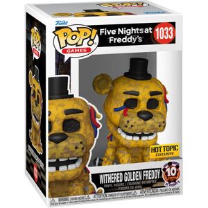 Funko Withered Golden Freddy PVC Collectible - 9cm - FNAF 10th Anniversary Funko Withered Golden Freddy PVC Collectible - 9cm - FNAF 10th Anniversary