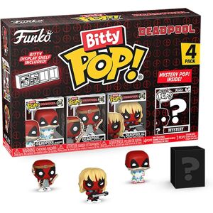 Funko Bitty Pop! Deadpool 4-Pack - Series 4 Funko Bitty Pop! Deadpool 4-Pack - Series 4