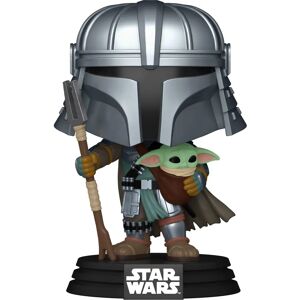 Funko POP! Mandalorian With Grogu - Star Wars Impressions Funko POP! Mandalorian With Grogu - Star Wars Impressions