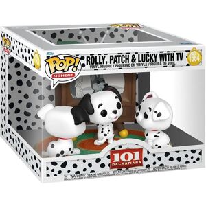 Funko Rolly, Patch & Lucky Vinyl Figures - 101 Dalmatians - POP Moment - 9cm Funko Rolly, Patch & Lucky Vinyl Figures - 101 Dalmatians - POP Moment - 9cm