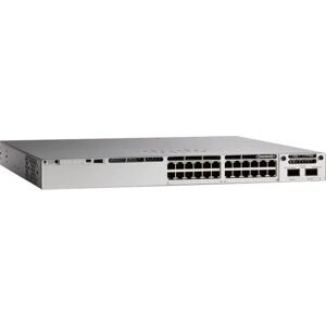 Cisco Catalyst C9300-24T-A Network Switch - Stackable, 24 Ports, Grey Cisco Catalyst C9300-24T-A Network Switch - Stackable, 24 Ports, Grey