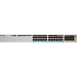 Cisco Catalyst 9300L - Essentiels réseau - Switch - L3 - Géré - 24 x 10/100/1000 (PoE+) + 4 x Gigabit SFP (uplink) - montage en rack - PoE+ (505 W) - Publicité Cisco Catalyst 9300L - Essentiels réseau - Switch - L3 - Géré - 24 x 10/100/1000 (PoE+) + 4 x Gigabit SFP (uplink) - montage en rack - PoE+ (505 W) - Publicité