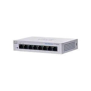 Cisco CBS110 8-porttinen hallitsematon Gigabit Ethernet kytkin - Harmaa Cisco CBS110 8-porttinen hallitsematon Gigabit Ethernet kytkin - Harmaa