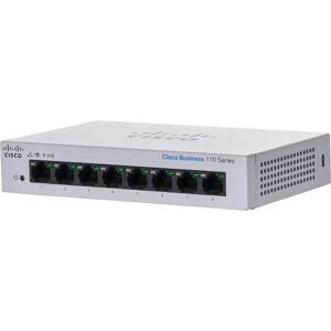 Cisco Cisco 110-8T-D Switch - 8 Ports - Gray Cisco Cisco 110-8T-D Switch - 8 Ports - Gray