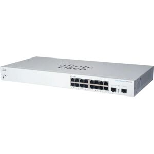 Hanterad Cisco CBS220-16P-2G Switch - 16 Portar Gigabit PoE+ L2 Rack-mount Hanterad Cisco CBS220-16P-2G Switch - 16 Portar Gigabit PoE+ L2 Rack-mount