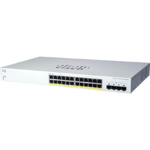 Cisco CBS220-24P-4G Managed L2 Gigabit Ethernet - Verkkovirtakytkin Cisco CBS220-24P-4G Managed L2 Gigabit Ethernet - Verkkovirtakytkin