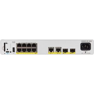 Cisco Catalyst C9200CX-8P-2X2G-A Hallittu L2/L3 Gigabit Ethernet kytkin - Tummanharmaa Cisco Catalyst C9200CX-8P-2X2G-A Hallittu L2/L3 Gigabit Ethernet kytkin - Tummanharmaa