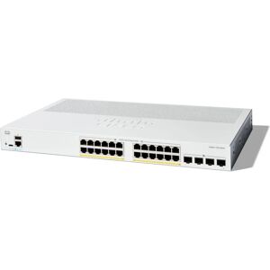 Cisco Catalyst 1300-24P-4X Managed Layer 3 Switch - 24 Gigabit PoE+ 4x10G SFP+ Cisco Catalyst 1300-24P-4X Managed Layer 3 Switch - 24 Gigabit PoE+ 4x10G SFP+