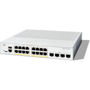 Cisco C1300-16P-4X Network Switch - 16 Ports, 4 SFP+, PoE+ - L2/L3 Gigabit Ethernet Cisco C1300-16P-4X Network Switch - 16 Ports, 4 SFP+, PoE+ - L2/L3 Gigabit Ethernet