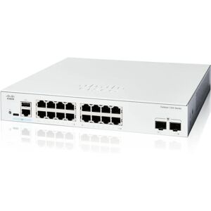 Cisco C1200-16T-2G Switch - Layer 3 - 16 Ports - Rack-Mountable Cisco C1200-16T-2G Switch - Layer 3 - 16 Ports - Rack-Mountable