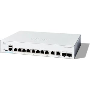 Cisco Catalyst 1300 - Managed Layer 3 Gigabit Ethernet Switch - 8 Ports + 2 SFP - Grey Cisco Catalyst 1300 - Managed Layer 3 Gigabit Ethernet Switch - 8 Ports + 2 SFP - Grey