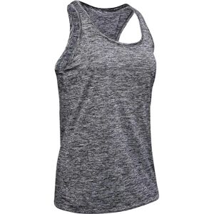 Under Armour Womens UA Tech Tank Twist Loose Fit Vest Top - Black - Tank Top Under Armour Womens UA Tech Tank Twist Loose Fit Vest Top - Black - Tank Top