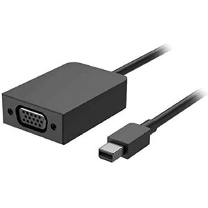 Microsoft Surface Mini DisplayPort VGA Adapter - Black Microsoft Surface Mini DisplayPort VGA Adapter - Black