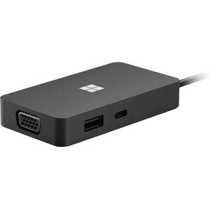 Microsoft Surface USB-C Travel Hub - Black - Laptop Docking Station Microsoft Surface USB-C Travel Hub - Black - Laptop Docking Station