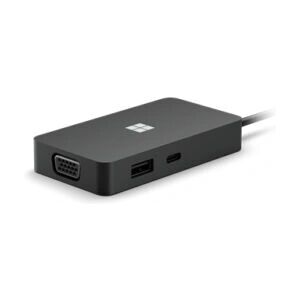 Microsoft Surface USB-C Ταξιδιωτικό Hub - Μαύρο - Σταθμός σύνδεσης φορητού υπολογιστή Microsoft Surface USB-C Ταξιδιωτικό Hub - Μαύρο - Σταθμός σύνδεσης φορητού υπολογιστή