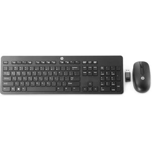HP T6L04AA Wireless Keyboard and Mouse - Office QWERTY Black HP T6L04AA Wireless Keyboard and Mouse - Office QWERTY Black
