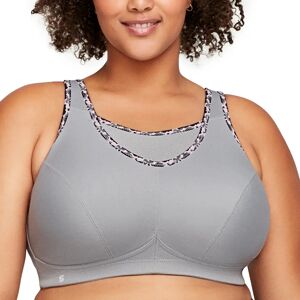 Glamorise Sujetador Deportivo Sin Rebote - Gris - 38f - Mujer Glamorise Sujetador Deportivo Sin Rebote - Gris - 38f - Mujer