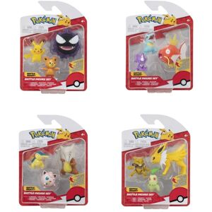 Jazwares Pack de 3 Figurines Pokémon - Type Pokémon - Publicité Jazwares Pack de 3 Figurines Pokémon - Type Pokémon - Publicité