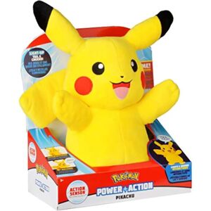 Pokémon Power Action Pikachu Interaktywny Pluszak - 30cm Pokémon Power Action Pikachu Interaktywny Pluszak - 30cm