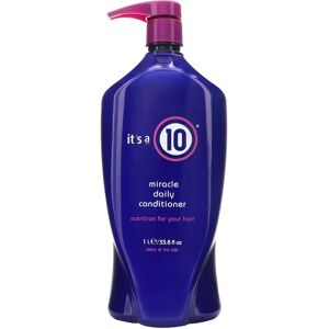 It's A 10 Miracle Après-Shampoing Quotidien - Nutritif & Renforçant - 1000ml - Publicité It's A 10 Miracle Après-Shampoing Quotidien - Nutritif & Renforçant - 1000ml - Publicité