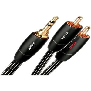 AudioQuest Tower - 3.5mm to RCA Cable - 1 Metre AudioQuest Tower - 3.5mm to RCA Cable - 1 Metre